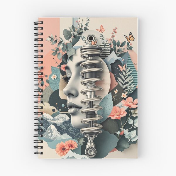 Item preview, Mechanical Bloom – Surreal Art of Nature and Engineering, shock absorber, shock absorber designed and sold by CARS and BIKES.