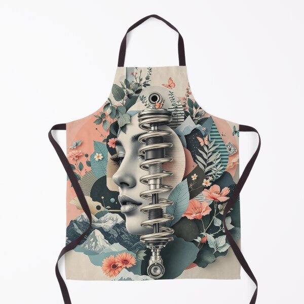 Item preview, Mechanical Bloom – Surreal Art of Nature and Engineering, shock absorber, shock absorber designed and sold by CARS and BIKES.