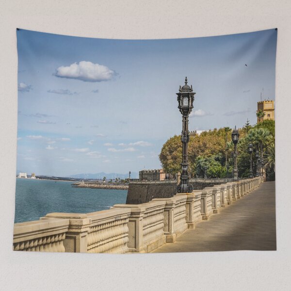 Item preview, The Sea Front at Cadiz designed and sold by Viv Thompson Photography .