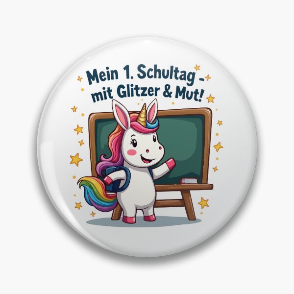 Item preview, School Unicorn – 1st grade with a glitter start designed and sold by Hans-Design.