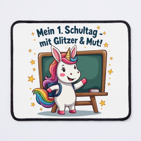 Item preview, School Unicorn – 1st grade with a glitter start designed and sold by Hans-Design.