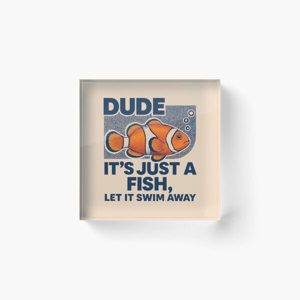 Item preview, Clownfish Dude - sea funny design  designed and sold by teevoxx.