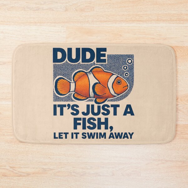 Item preview, Clownfish Dude - sea funny design  designed and sold by teevoxx.