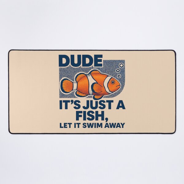 Item preview, Clownfish Dude - sea funny design  designed and sold by teevoxx.