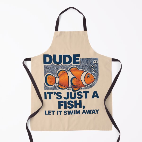 Item preview, Clownfish Dude - sea funny design designed and sold by teevoxx.