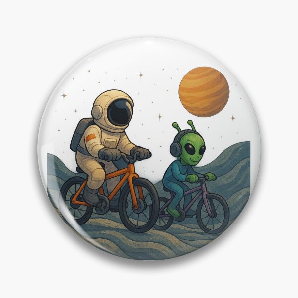 Item preview, Lunar Ride: Gearwheel Cycling on the Moon designed and sold by HEERMANArt.