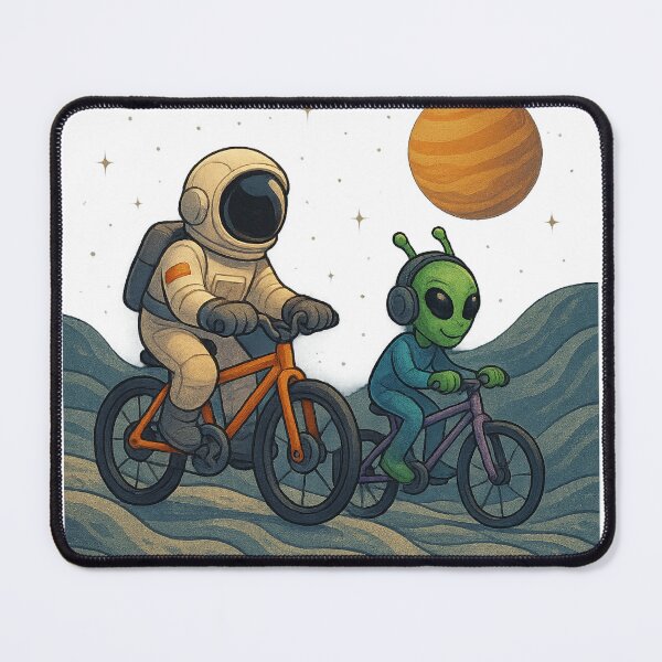 Item preview, Lunar Ride: Gearwheel Cycling on the Moon designed and sold by HEERMANArt.