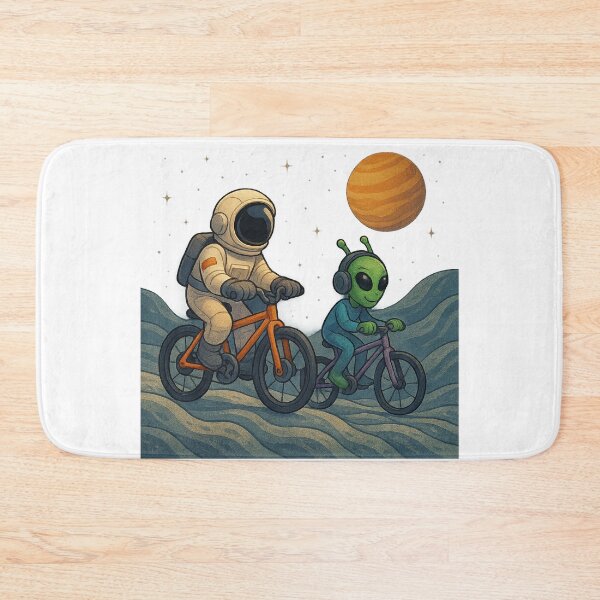 Item preview, Lunar Ride: Gearwheel Cycling on the Moon designed and sold by HEERMANArt.