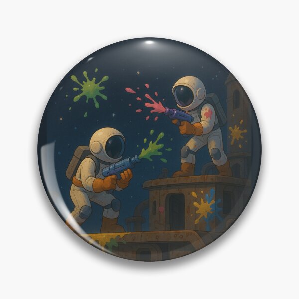 Item preview, Plasma Paintball: Cosmic Color Clash designed and sold by HEERMANArt.