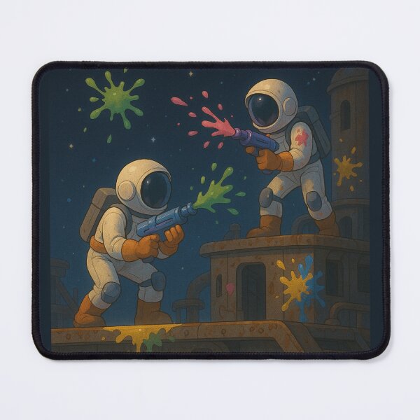 Item preview, Plasma Paintball: Cosmic Color Clash designed and sold by HEERMANArt.