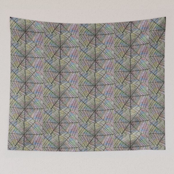 Item preview, Spiderweb Window (Wednesday Inspired fan art) by Fallen Angel Art designed and sold by FallenAngelArt.
