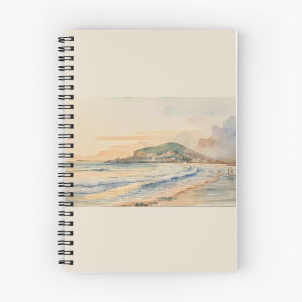 Item preview, A walk to Burgh Island（watercolour + AI） designed and sold by artsmeow.