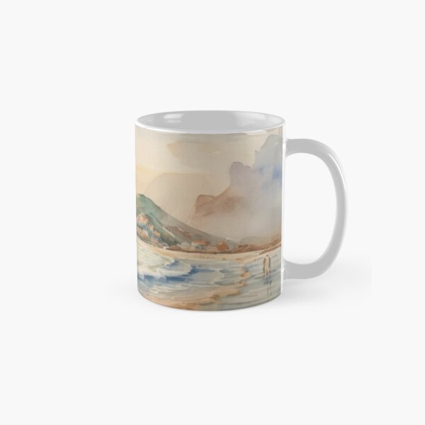 Item preview, A walk to Burgh Island（watercolour + AI） designed and sold by artsmeow.
