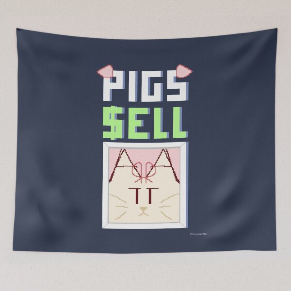 Item preview, Pigs sell art designed and sold by Rarekushii.