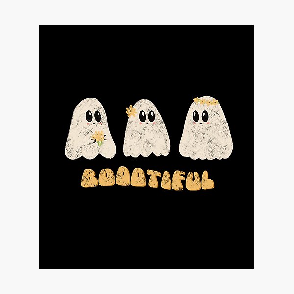 Item preview, Boootiful Ghost Trio, Retro Beauty designed and sold by Druid Soup.