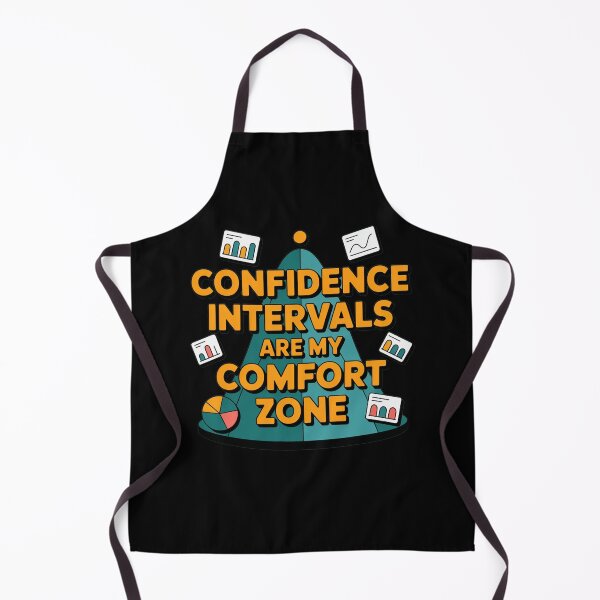 Item preview, Confidence intervals are my comfort zone, funny data and statistics designed and sold by NoetherSym.