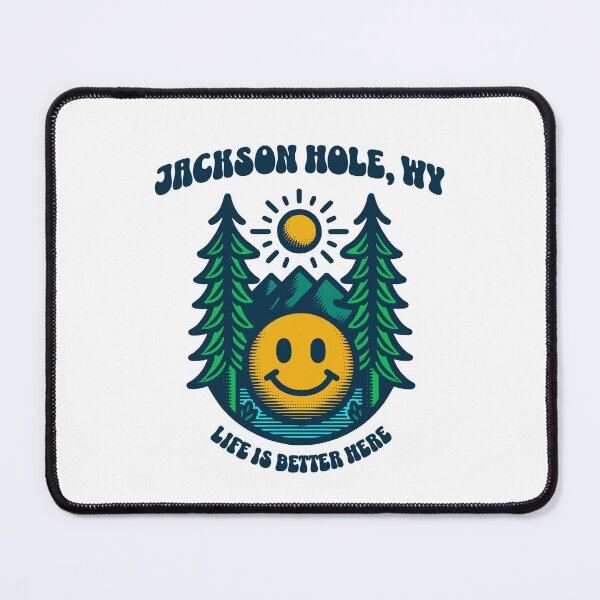 Item preview, Jackson Hole WY Life Is Better Here Wyoming Mountains designed and sold by Guarddogdrive.