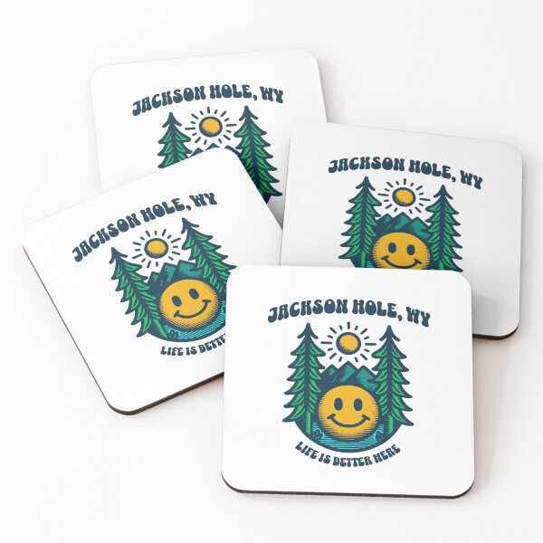 Item preview, Jackson Hole WY Life Is Better Here Wyoming Mountains designed and sold by Guarddogdrive.