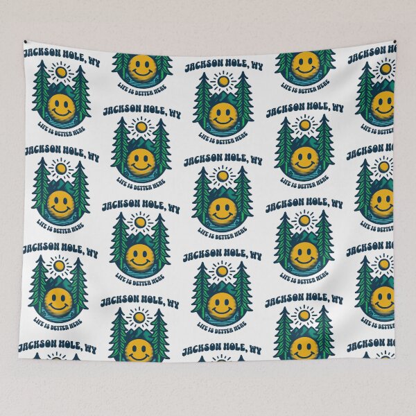 Item preview, Jackson Hole WY Life Is Better Here Wyoming Mountains designed and sold by Guarddogdrive.
