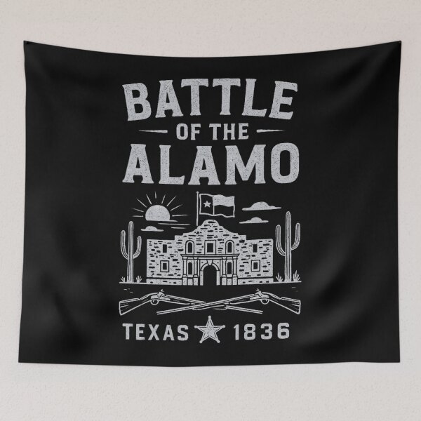 Item preview, Battle of the Alamo – Davy Crockett Texas 1836 Vintage Western designed and sold by jelonkaa.