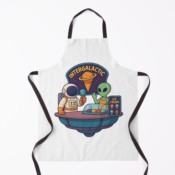 Item preview, Intergalactic Ice Cream Stand designed and sold by HEERMANArt.