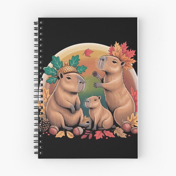 Item preview, Capybara Art - autumn vibes designed and sold by teevoxx.