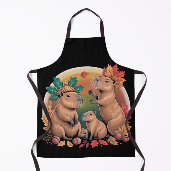Item preview, Capybara Art - autumn vibes designed and sold by teevoxx.