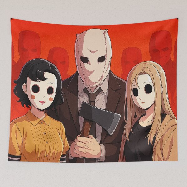 Item preview, The Strangers – Creepy Cute Horror Team designed and sold by NEKKI Originals.