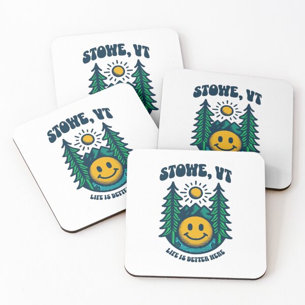 Item preview, Stowe VT Life Is Better Here Vermont Mountains designed and sold by Guarddogdrive.