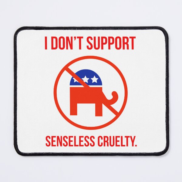 Item preview, I don’t support senseless cruelty.  designed and sold by Rachel the Artist .