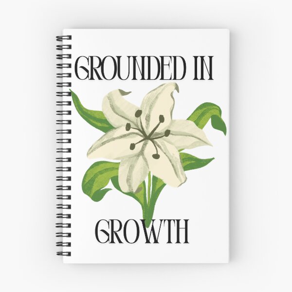 Item preview, Grounded in Growth Flower Design designed and sold by Sketchy Stickers.