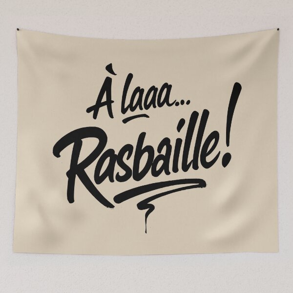 Item preview, To the Rasbaille! - Black designed and sold by Marselhes.