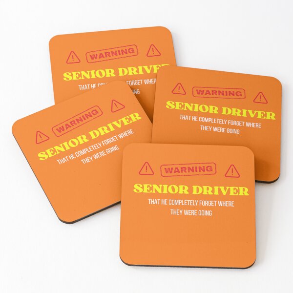 Item preview, waring senior driver that completely forget where they were going designed and sold by ikramart11.