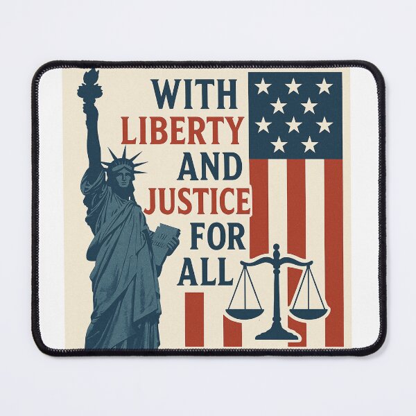 Aperçu de l'œuvre Liberté et justice pour tous créée et vendue par becky207.