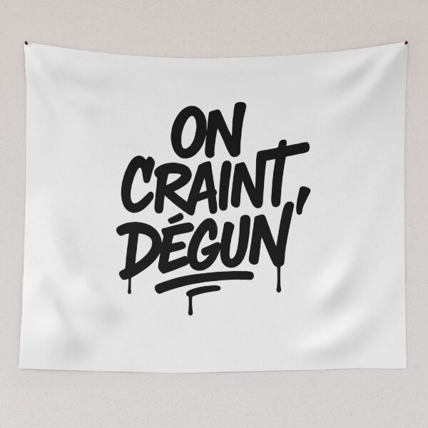 Item preview, We fear Dégun - Black designed and sold by Marselhes.