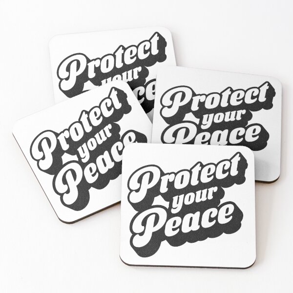 Item preview, Protect Your Peace Social Media Mindful Presence  designed and sold by Guarddogdrive.