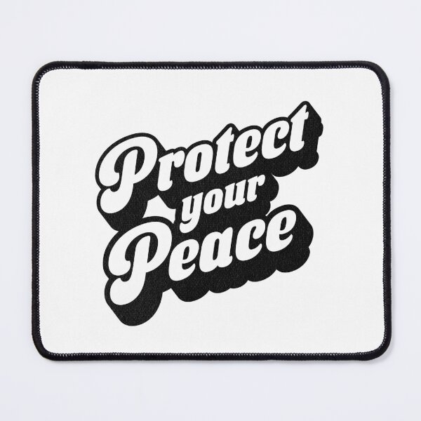 Item preview, Protect Your Peace Social Media Mindful Presence  designed and sold by Guarddogdrive.
