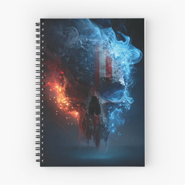 Item preview, American Flag and Skull Abstract Art designed and sold by Jades-Corner.