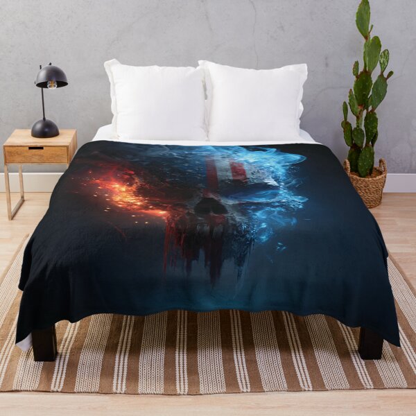 Item preview, American Flag and Skull Abstract Art designed and sold by Jades-Corner.
