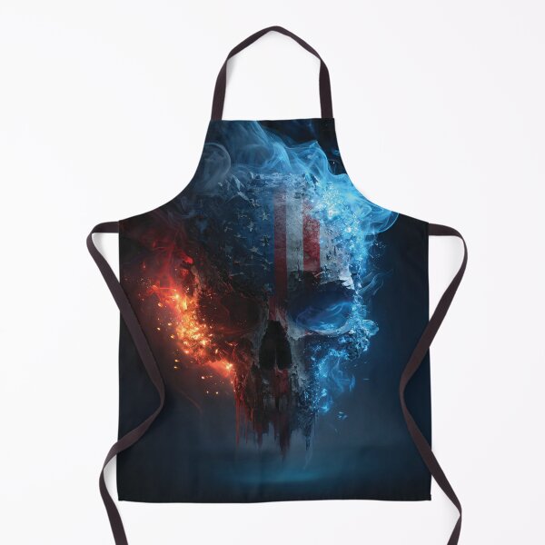 Item preview, American Flag and Skull Abstract Art designed and sold by Jades-Corner.