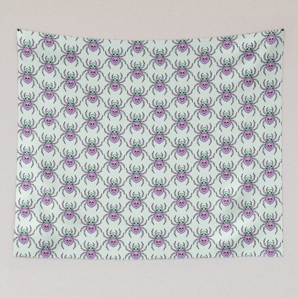 Item preview, Cute Halloween pastel goth aesthetic spider designed and sold by FatBirdie.