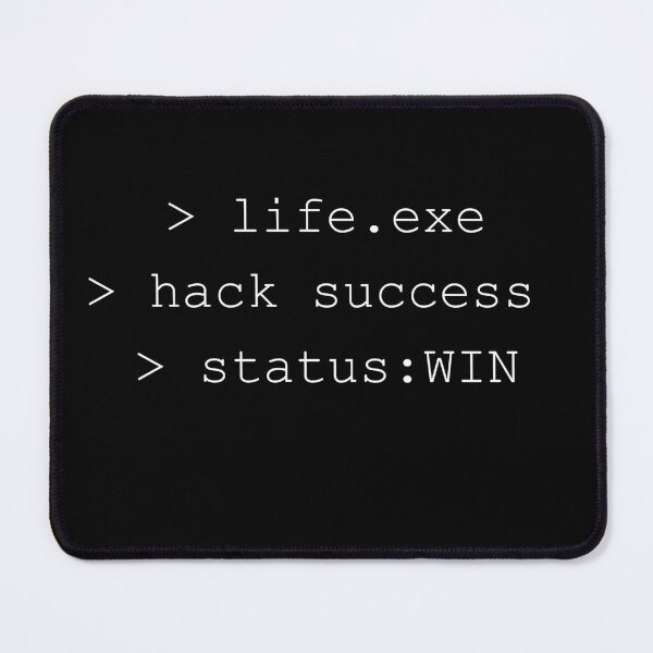 Item preview, life.exe.Hack Success.Funny Hacker Glitch Shirt designed and sold by JAGA-ALIME.