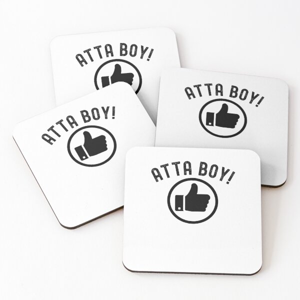 Item preview, Atta boy thumbs up Funny Saying Sarcastic Novelty designed and sold by snowry.