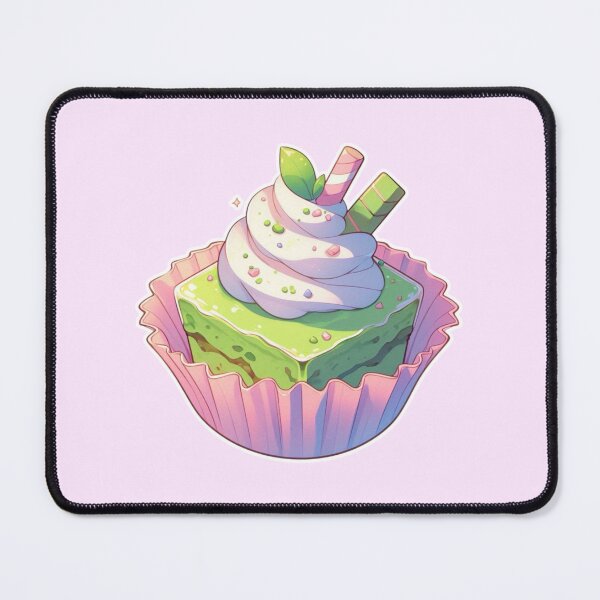 Item preview, Kawaii Matcha Dessert – Cute Japanese Anime Manga Style Sweets designed and sold by Sugar Wisdom .