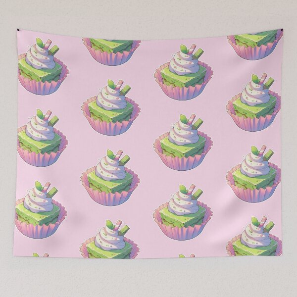Item preview, Kawaii Matcha Dessert – Cute Japanese Anime Manga Style Sweets designed and sold by Sugar Wisdom .