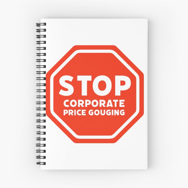 Item preview, Stop corporate price gauging  designed and sold by Rachel the Artist .
