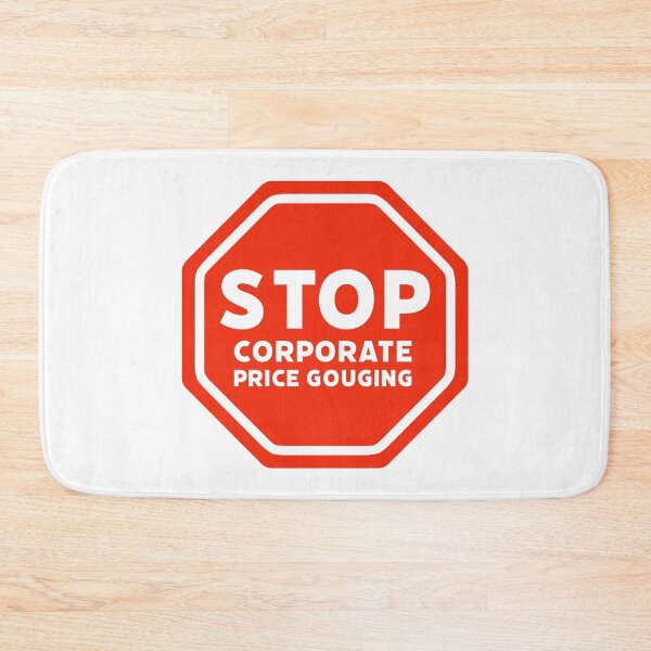 Item preview, Stop corporate price gauging  designed and sold by Rachel the Artist .