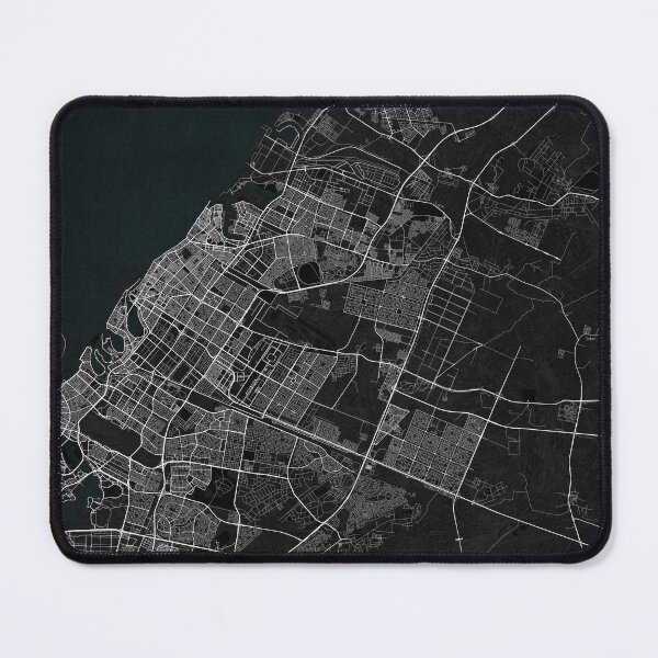 Item preview, Sharjah City Map of the UAE - Dark designed and sold by deMAP.