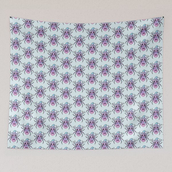 Item preview, Cute Halloween pastel goth aesthetic spider designed and sold by FatBirdie.