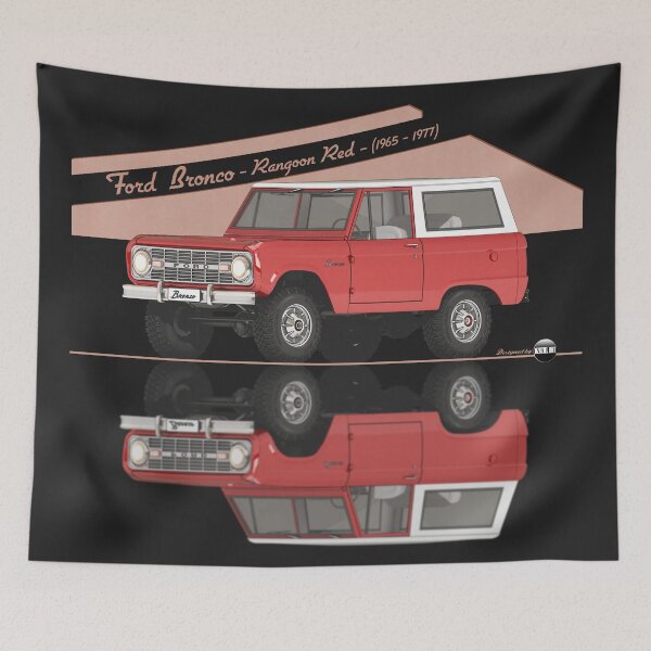 Item preview, Ford Bronco - Rangoon Red (1965–1977) – The Original 4x4 designed and sold by Azaziel.